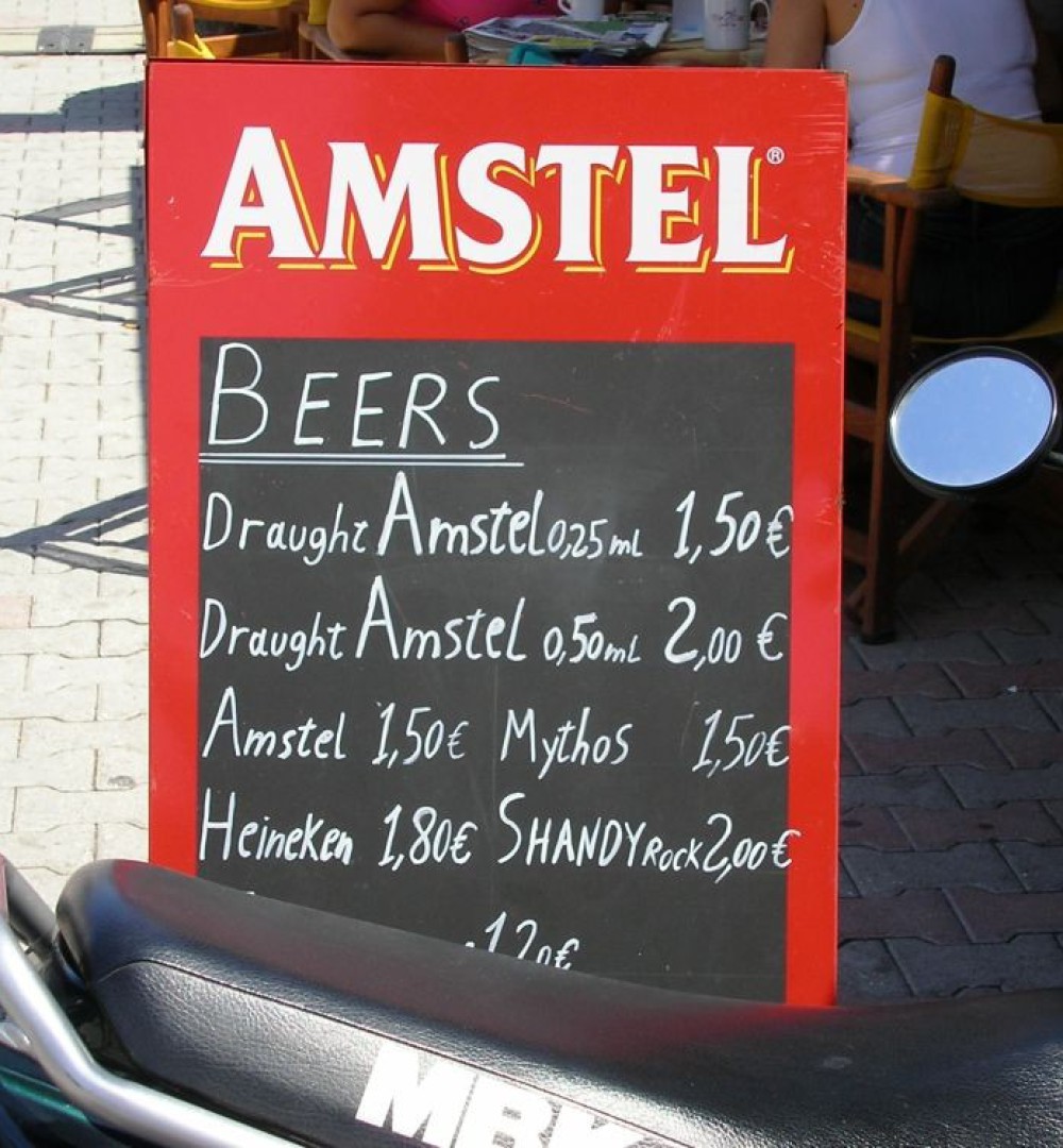 Das wohl teuerste Bier der Welt...