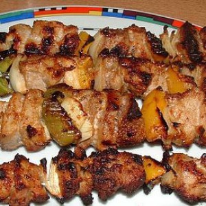 Souvlaki - Spieße gegrillt