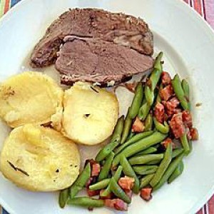 Lamm aus dem Ofen