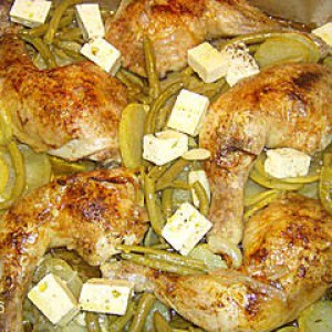 Griechische Hähnchenpfanne